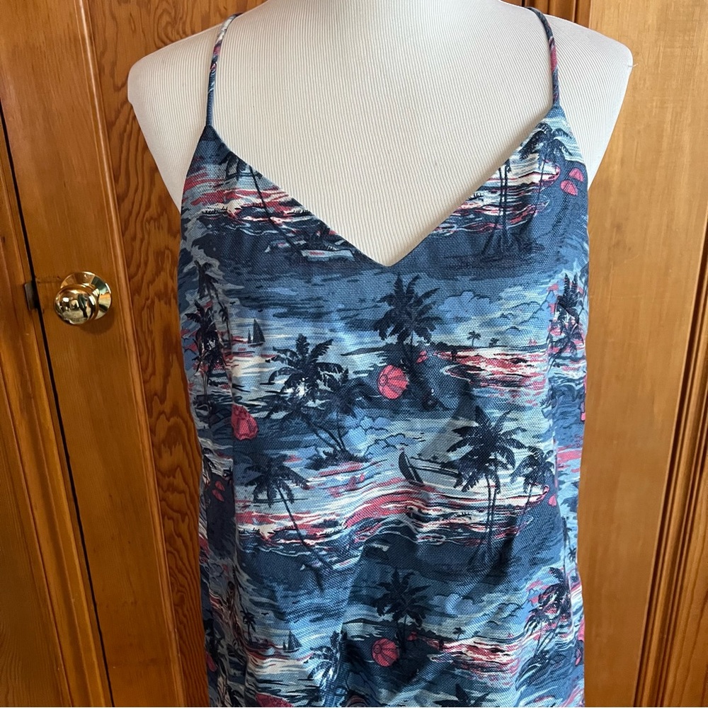 J.Crew Beach Sunset Print Dress - Picture 5 of 9